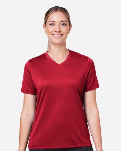 Team 365 Women's Zone Performance Mesh T-Shirt TT15W #colormdl_Sport Red