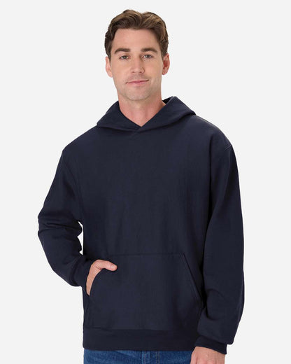 Hanes Men's Beefy® Sweats Premium Heavyweight Hooded Sweatshirt OG700 #colormdl_Athletic Navy