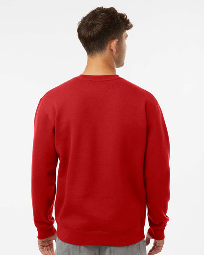 Independent Trading Co. Unisex Heavyweight Crewneck Sweatshirt IND3000 #colormdl_Red