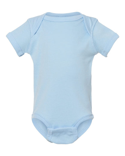Rabbit Skins Infant Baby Rib Bodysuit 4400 #color_Light Blue