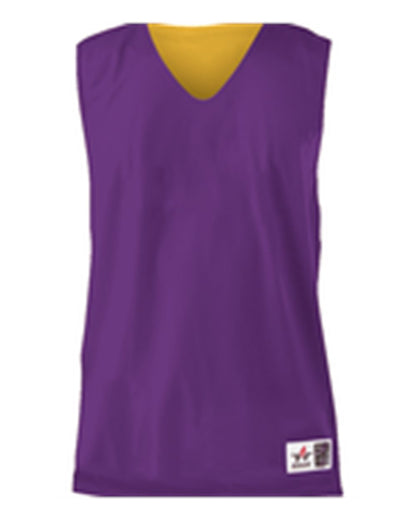 Alleson Athletic Reversible Mesh Tank 560R #color_Purple/ Gold