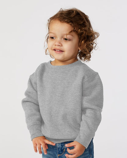 Rabbit Skins Toddler Fleece Crewneck Sweatshirt 3317 Rabbit Skins Toddler Fleece Crewneck Sweatshirt 3317