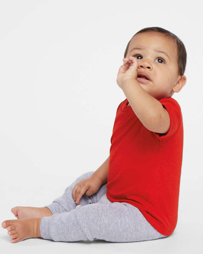 Rabbit Skins Infant Cotton Jersey Tee 3401 #colormdl_Red