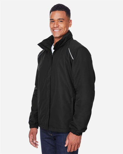 CORE365 Men's Profile Fleece-Lined All-Season Jacket 88224 #colormdl_Black