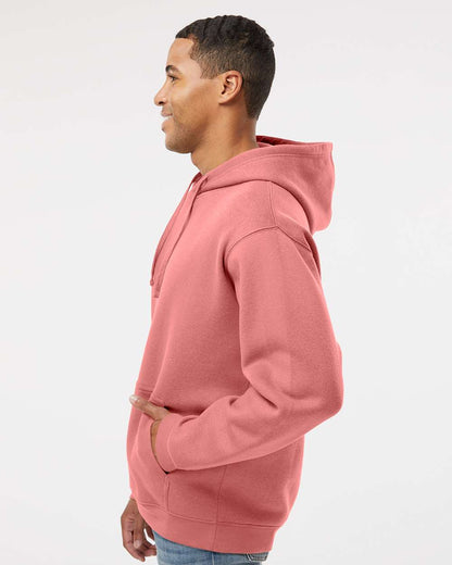 LAT Unisex Elevated Fleece Hoodie Sweatshirt 6926 #colormdl_Mauvelous