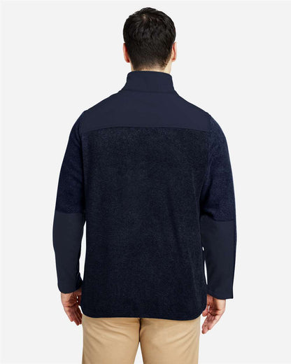 CORE365 Men's Journey Summit Hybrid Full-Zip CE890 #colormdl_Classic Navy/ Classic Navy