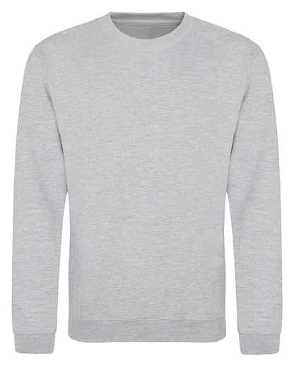 AWDis Youth Crewneck Sweatshirt JHY030 #color_Heather Grey
