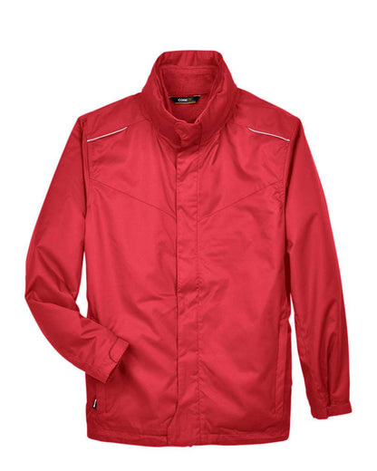 CORE365 Men's Region 3-in-1 Jacket with Fleece Liner 88205 #color_Classic Red