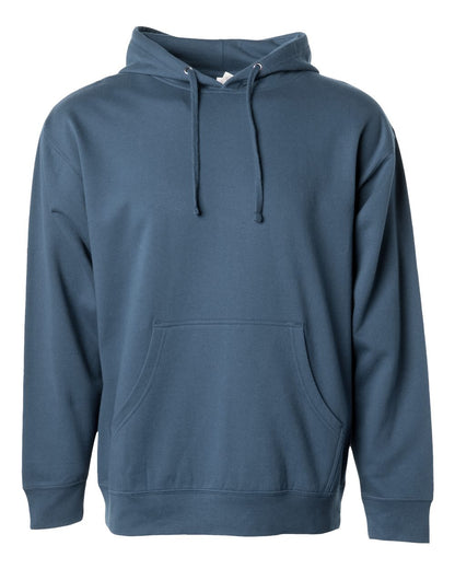 Independent Trading Co. Midweight Hooded Sweatshirt SS4500 #color_Storm Blue