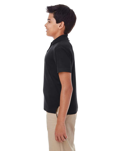 CORE365 Youth Origin Performance Piqué Polo 88181Y #colormdl_Black