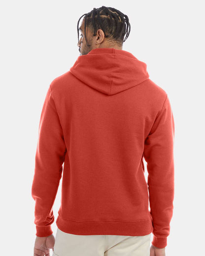 Champion Unisex Powerblend® Hooded Sweatshirt S700 #colormdl_Red River Clay