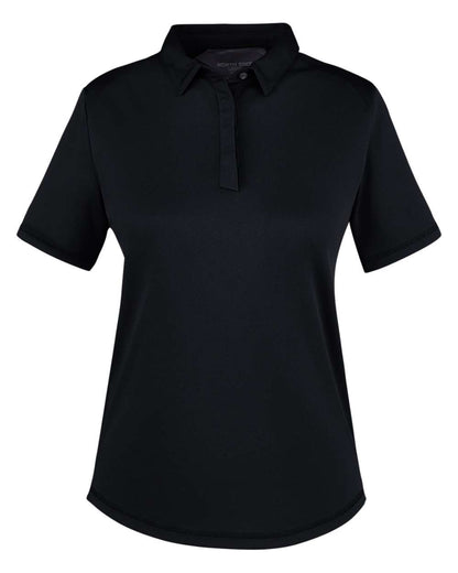 North End Women's Revive Coolcore® Polo NE110W #color_Black