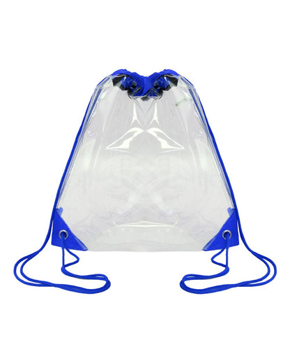 OAD Clear Drawstring Pack OAD5007 #color_Royal