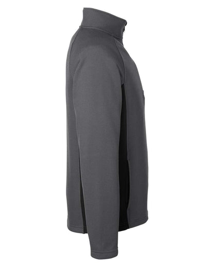 Spyder Men's Constant Half-Zip Pullover Sweater S16561 #color_Polar/ Black