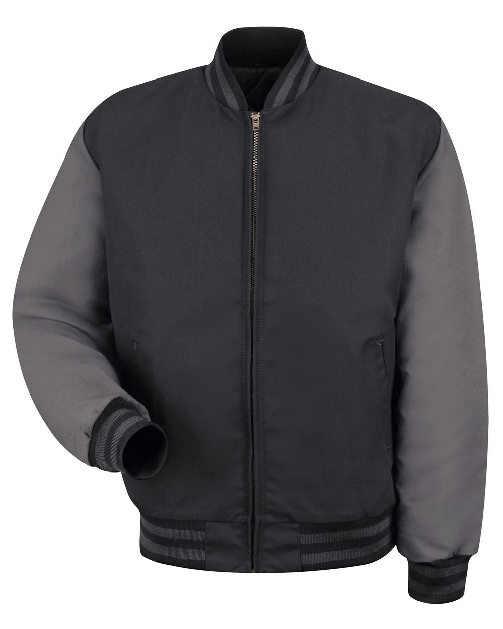 Red Kap Men's Tall Duo-Tone Team Jacket JT40T