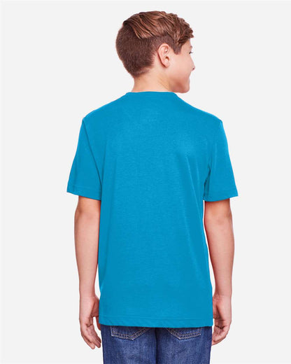 CORE365 Youth Fusion ChromaSoft™ Performance T-Shirt CE111Y #colormdl_Electric Blue