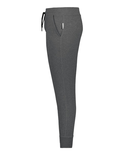 Holloway Women's Eco Revive™ Ventura Soft Knit Joggers 222799 #color_Carbon Heather