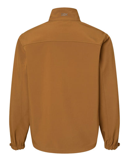 DRI DUCK Men's Tall Motion Soft Shell Jacket 5350T #color_Saddle