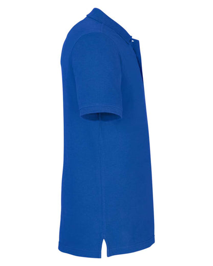Harriton Men's Valiant Cotton Snag Protect Polo M205 #color_True Royal