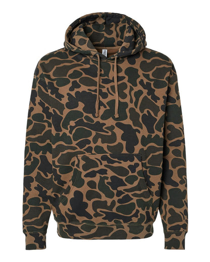 Independent Trading Co. Heavyweight Hooded Sweatshirt IND4000 #color_Duck Camo