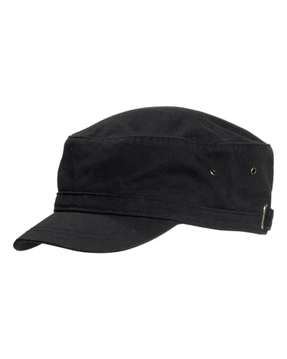 Big Accessories Cadet Cap BA501 #color_Black