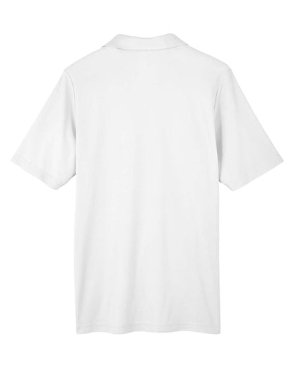 CORE365 Men's Fusion ChromaSoft™ Pique Polo CE112 #color_White