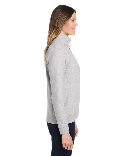 vineyard vines Women’s Collegiate Shep Quarter-Zip Sweatshirt K002795 #colormdl_Grey Heather
