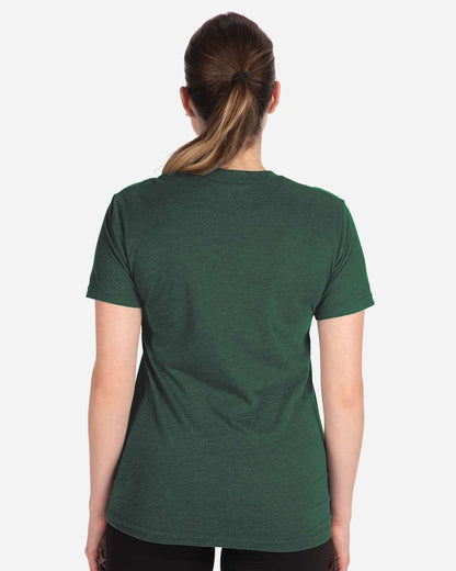 Next Level Sueded T-Shirt 6410 #colormdl_Heather Forest Green