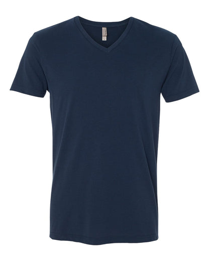 Next Level Sueded V-Neck T-Shirt 6440 #color_Midnight Navy