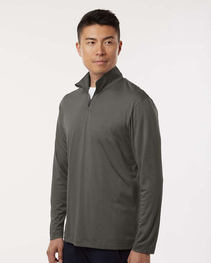 AllPro Men's Pro-Lock Performance Quarter-Zip Pullover 41870 #colormdl_Charcoal