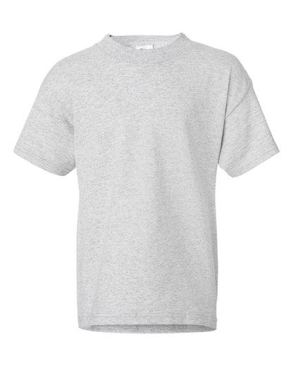 Hanes Essential-T Youth T-Shirt 5480 #color_Ash