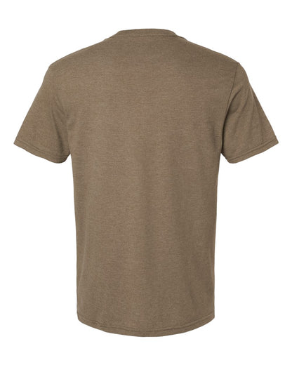 American Apparel CVC V-Neck Tee 2006CVC #color_Heather Army