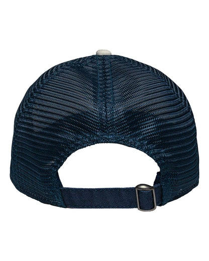 Sportsman Mesh Dad Hat Fit SP1750 #color_Stone/ Navy
