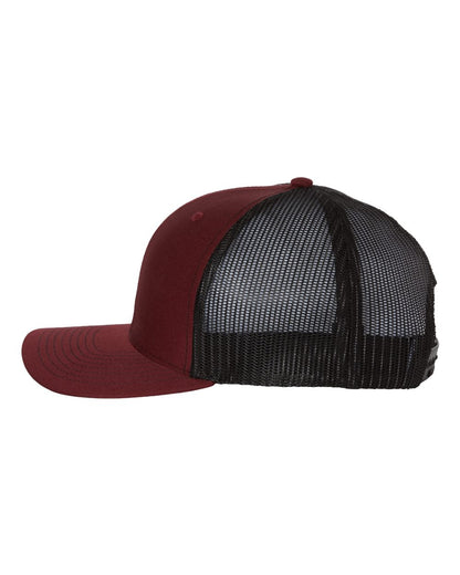 Richardson Snapback Trucker Cap 112 #color_Cardinal/ Black