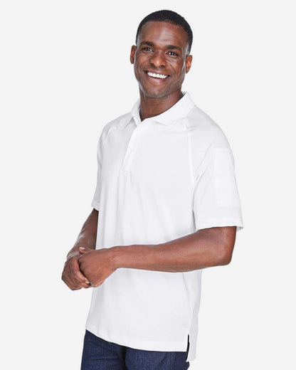 Harriton Men's Advantage Tactical Performance Polo M211 #colormdl_White
