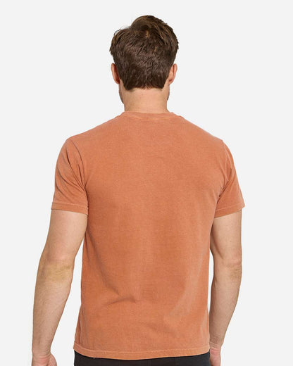 Threadfast Apparel Unisex Colors Garment-Dyed T-Shirt C1200 #colormdl_Pumpkin