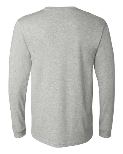 BELLA + CANVAS Heather CVC Long Sleeve Tee 3501CVC #color_Athletic Heather