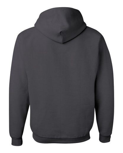 JERZEES Unisex NuBlend® Hooded Sweatshirt 996MR #color_Charcoal Grey