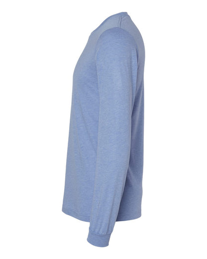 BELLA + CANVAS Triblend Long Sleeve Tee 3513 #color_Blue Triblend