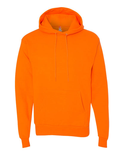 Hanes Unisex EcoSmart® Hooded Sweatshirt P170 #color_Safety Orange