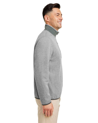 vineyard vines Men's Mountain Sweaterfleece Quarter-Zip Pullover K004694 #colormdl_Ultim Grey