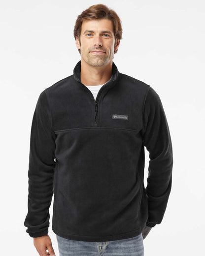 Columbia Steens Mountain™ Fleece Quarter-Zip Pullover 162019 #colormdl_Black