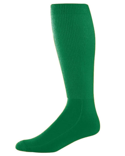 Augusta Sportswear Wicking Athletic Socks 6085 #color_Dark Green