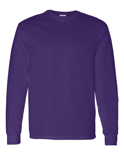 Gildan Unisex Heavy Cotton™ Long Sleeve T-Shirt 5400 #color_Purple