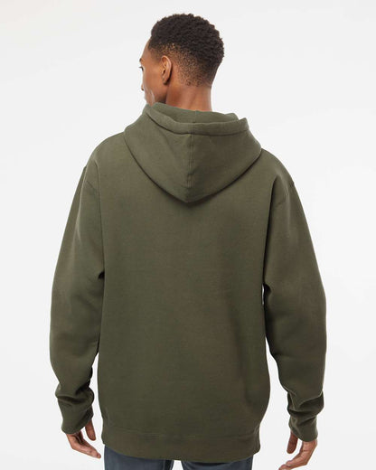 Independent Trading Co. Heavyweight Hooded Sweatshirt IND4000 #colormdl_Army