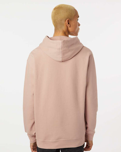 Independent Trading Co. Midweight Hooded Sweatshirt SS4500 #colormdl_Dusty Pink