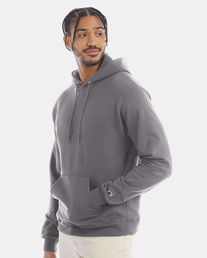 Champion Unisex Powerblend® Hooded Sweatshirt S700 #colormdl_Stone Grey