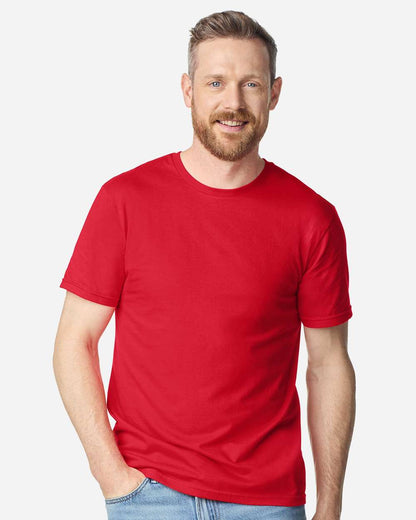 Gildan Unisex Softstyle® Plasma Print T-Shirt 64PLSMA #colormdl_Red