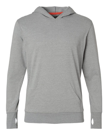 Kastlfel Unisex RecycledSoft™ Hooded Long Sleeve T-Shirt 4022 #color_Steel Grey