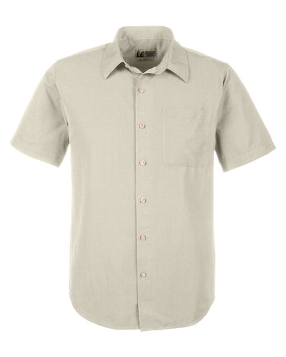 Marmot Men's Aerobora Short Sleeve Woven Shirt M14116 #color_Sandbar